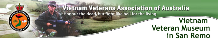 Welcome to Vietnam Veterans Museum in San Remo, Phillip Island, Victoria